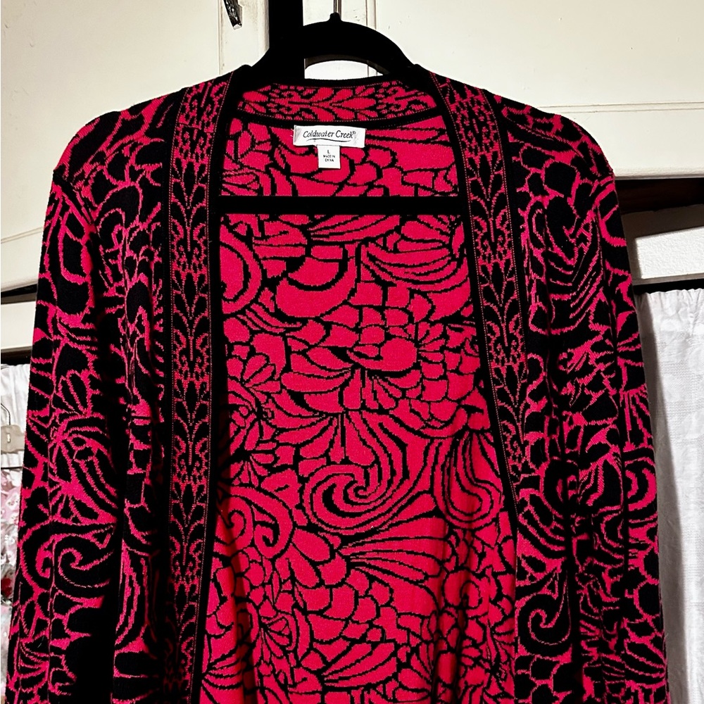Coldwater Creek Open Front Sweater